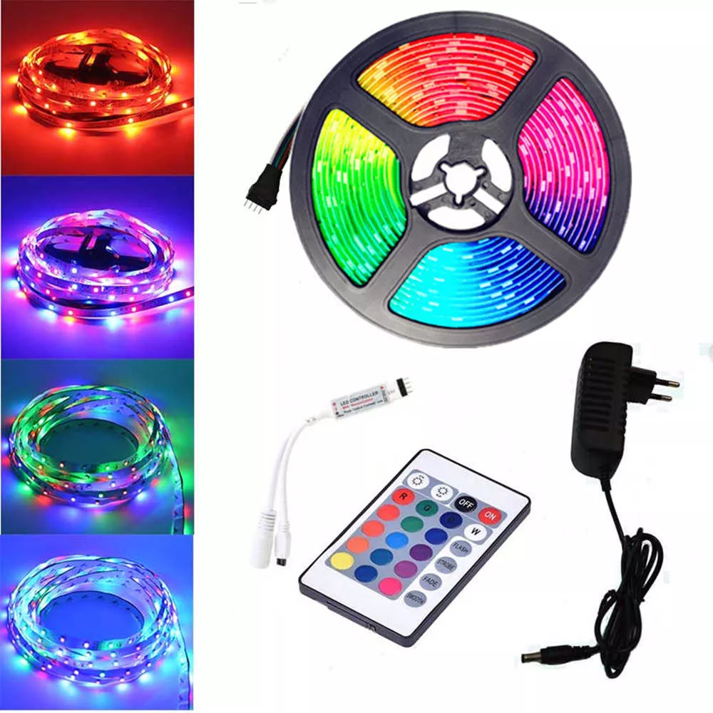 LED RGB 5m: Luces Multicolor para Navidad