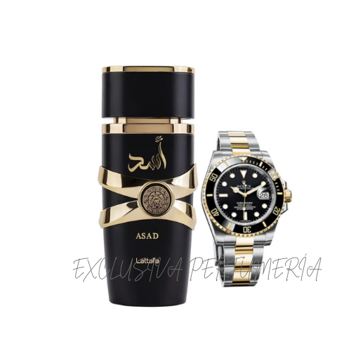 Asad Lataffa Perfume + Reloj