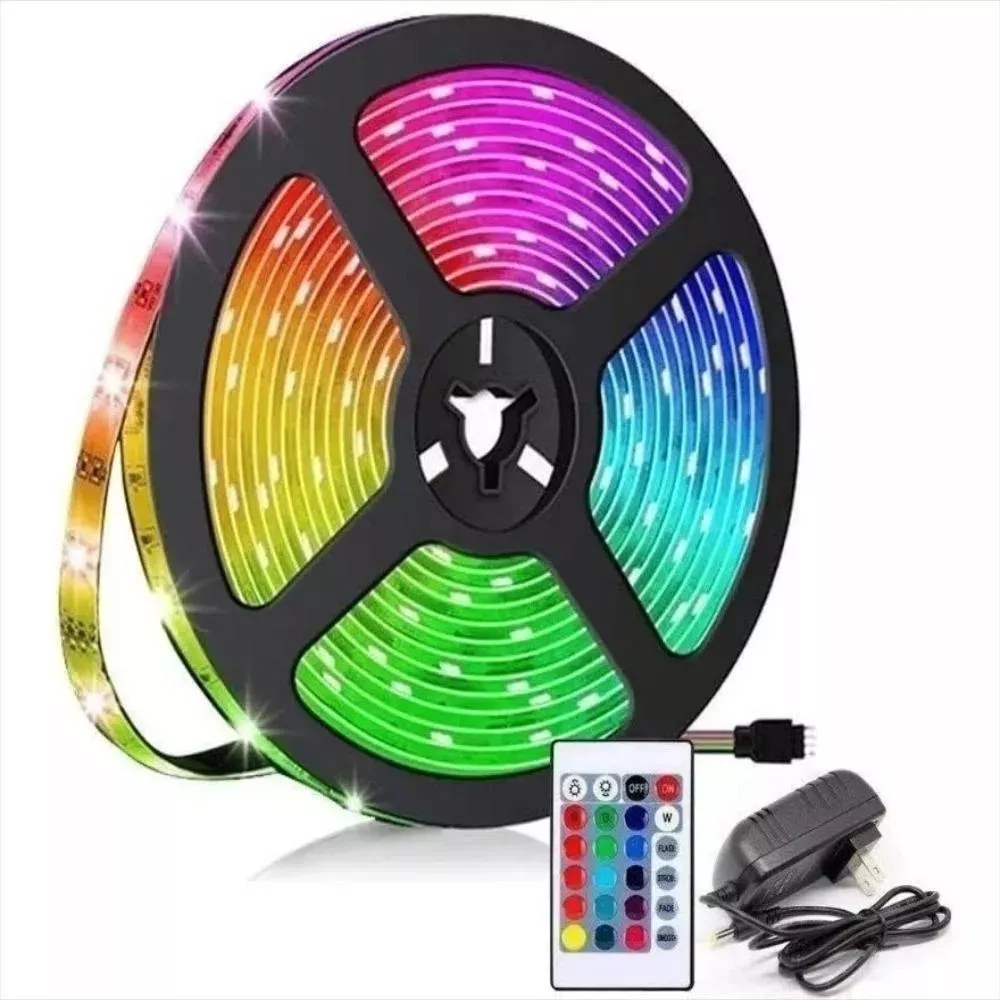 LED RGB 5m: Luces Multicolor para Navidad