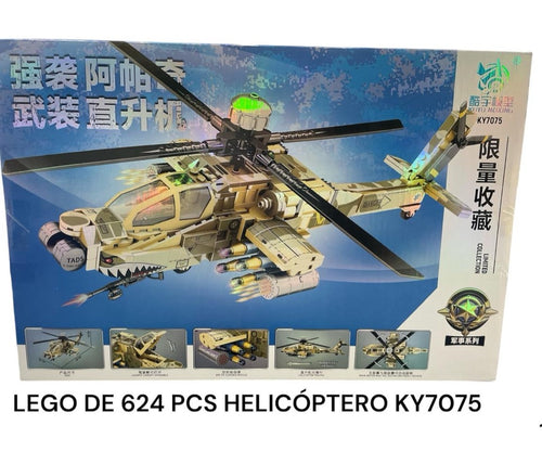 Lego helicóptero militar